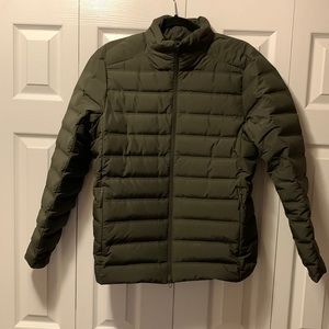 Lululemon Navigation Down Jacket - dark olive sz S